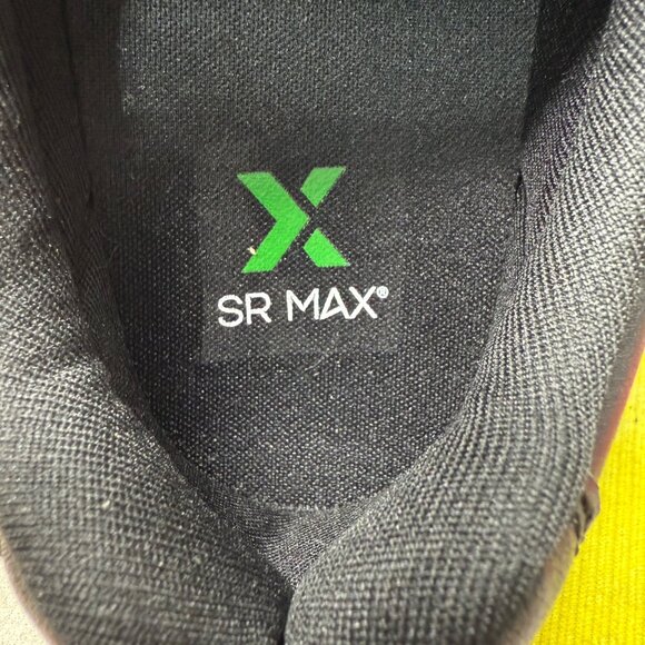 SR Max Womens Size 7 Black Albany Max Trax Leather Slip Resistant Loafer Shoes - Picture 4 of 8